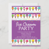 Het is een zomers-Ice-wedstrijd-uitnodiging Kaart (Voorkant)