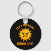 Het Is Eén Zo'n Migrainedag Sleutelhanger (Voorkant)