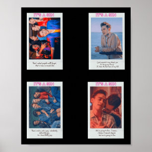 Het is een zonde set T Poster