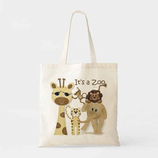Het is een Zoo Bag Tote Bag (Voorkant)