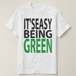 HET IS EENVOUDIG OM GROEN TE WORDEN T-SHIRT