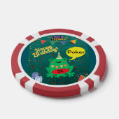 Het is eindelijk mijn verjaardag 29 feb kikker Con Poker Chips (Enkel)