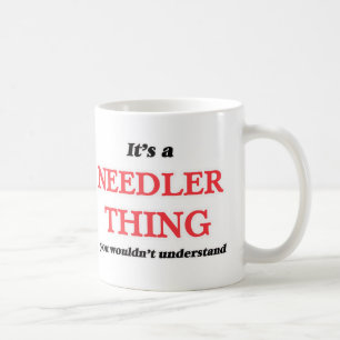 Het is en het ding Needler, zou u niet begrijpen Koffiemok