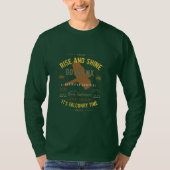 Het is Falconry Time. Goshawk T-shirt (Voorkant)