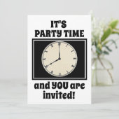 Het Is Feest Tijd Kaart (Staand voorkant)