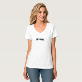 Het is fijn (wit) t-shirt