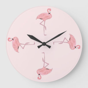 Het is Flamingo Time Grote Klok