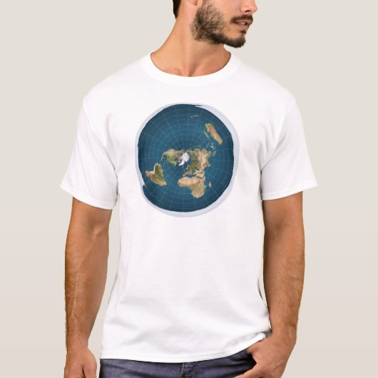 Het is Flat. Nee, echt. T-shirt (Voorkant)