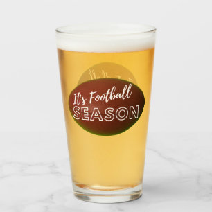 Het is Football Season Beer Glass Tumbler