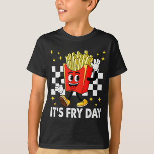 Het is Fri Dag - Grappige Franse Friet Fast Food T-shirt