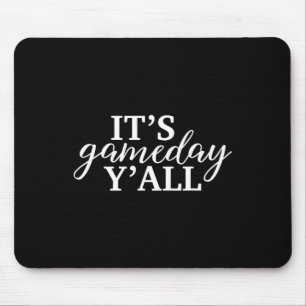 Het is Game Day Y'all Football Muismat