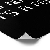 Het is geen Coding Bug Het is een Programmeringsfu Poster (Hoek)