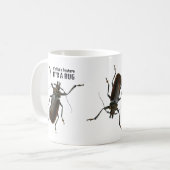 Het is geen eigenschap, het is een boeiend - grapp koffiemok (Voorkant links)