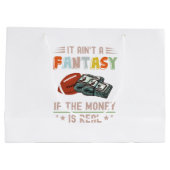 Het is geen Fantastische zaak als het geld echt is Groot Cadeauzakje (Achterkant)