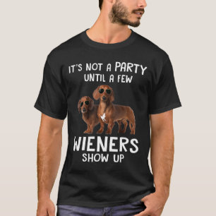 Het is geen feest tot een paar wijnboeren en tecke t-shirt