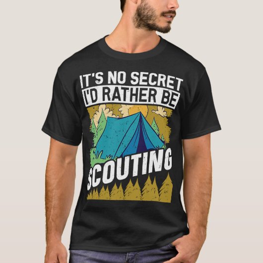 Het is geen geheim dat ik Scouting Scouts and Scou T-shirt (Voorkant)