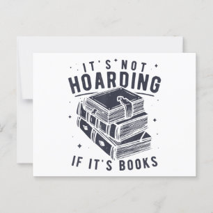 Het Is Geen Hamsteren Als Het Boeken Zijn Boek Lie Briefkaart