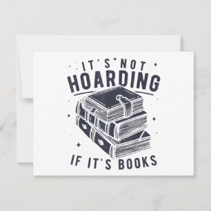 Het Is Geen Hamsteren Als Het Boeken Zijn Boek Lie Feestdagenkaart