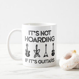 het is geen hamsteren als het om gitaren gaat koffiemok