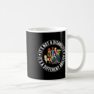 Het is geen handicap, het is een ander soort vermo koffiemok