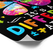 Het is geen handicap, het is een ander vermogen poster (Hoek)