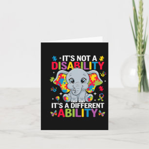 Het is geen handicap. Het is een andere manier om Kaart