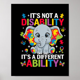 Het is geen handicap, het is gewoon een andere vaa poster