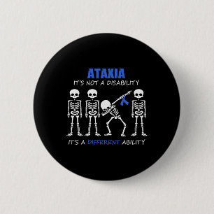 Het is geen invaliderend skelet ronde button 5,7 cm