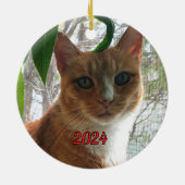 Het is geen Kerstmis | dubbelzijdig Keramisch Ornament (Achterkant)