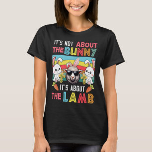 Het is geen konijn over zijn lam paashaas T-shirt