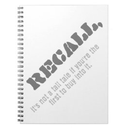 Het is geen lang verhaal als je de eerste bent notitieboek