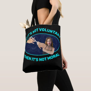 Het is geen moreel Tas