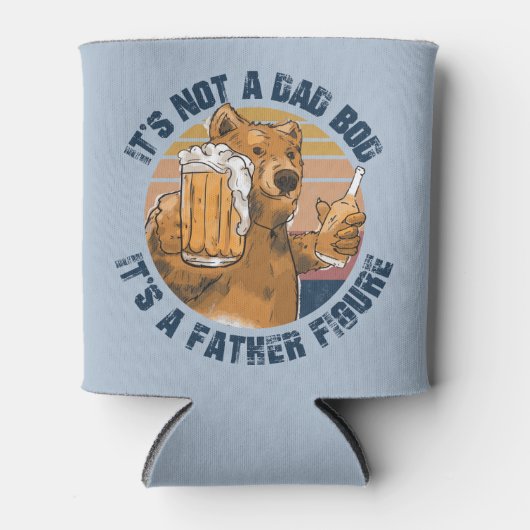 Het is geen Pap Bod Funny Beer Blikjeskoeler (Voorkant)