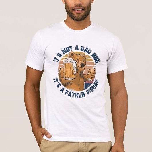 Het is geen Pap Bod Funny Beer T-shirt (Voorkant)