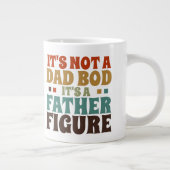 Het is geen pap, het is een vaderdag. extra grote beker (Rechts)