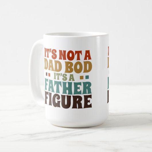 Het is geen pap, het is een vaderdag. koffiemok (Voorkant links)