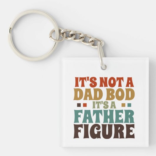 Het is geen pap, het is een vaderdag. sleutelhanger (Voorkant)