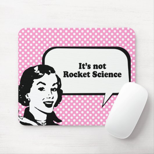 HET IS GEEN ROCKET WETENSCHAP MUISMAT (Met muis)