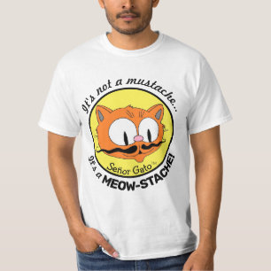 Het is geen snor..Het is een POOT-SNOR! grappige k T-shirt