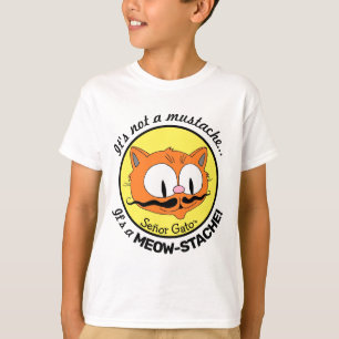 Het is geen snor.. Het is een POOT-SNOR! grappige T-shirt
