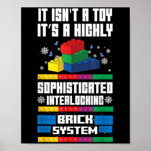 Het is geen speelgoed Het is een in elkaar grijpen Poster