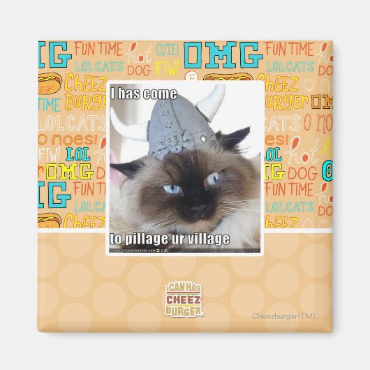 Het is gekomen om ons dorp te plunderen magneet (Voorkant)