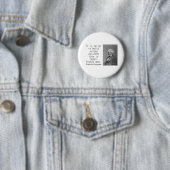 Het is gemakkelijker om te bouwen - Frederick Doug Ronde Button 5,7 Cm (In situ)