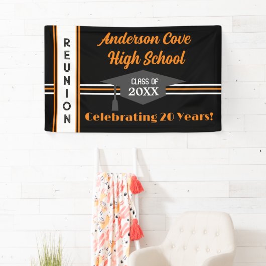 Het is Gepersonaliseerd! Trendy klasse reünie bann Spandoek (Insitu)