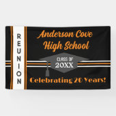 Het is Gepersonaliseerd! Trendy klasse reünie bann Spandoek (Horizontaal)