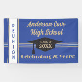 Het is Gepersonaliseerd! Trendy klasse reünie bann Spandoek (Horizontaal)