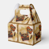 Het is geschreven als  Gable Bedankdoosjes (Achterkant)