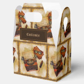 Het is geschreven als  Gable Bedankdoosjes (Geopend)