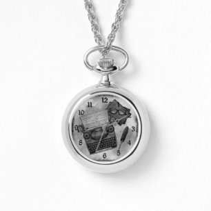 Het is geschreven in het horloge