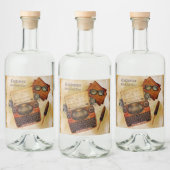 Het is geschreven in het likeurfles etiket (Flessen)